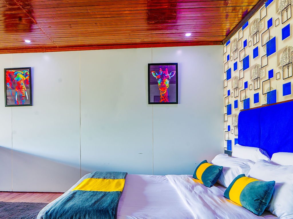 Bed setup at Kitumo Mara Lodge